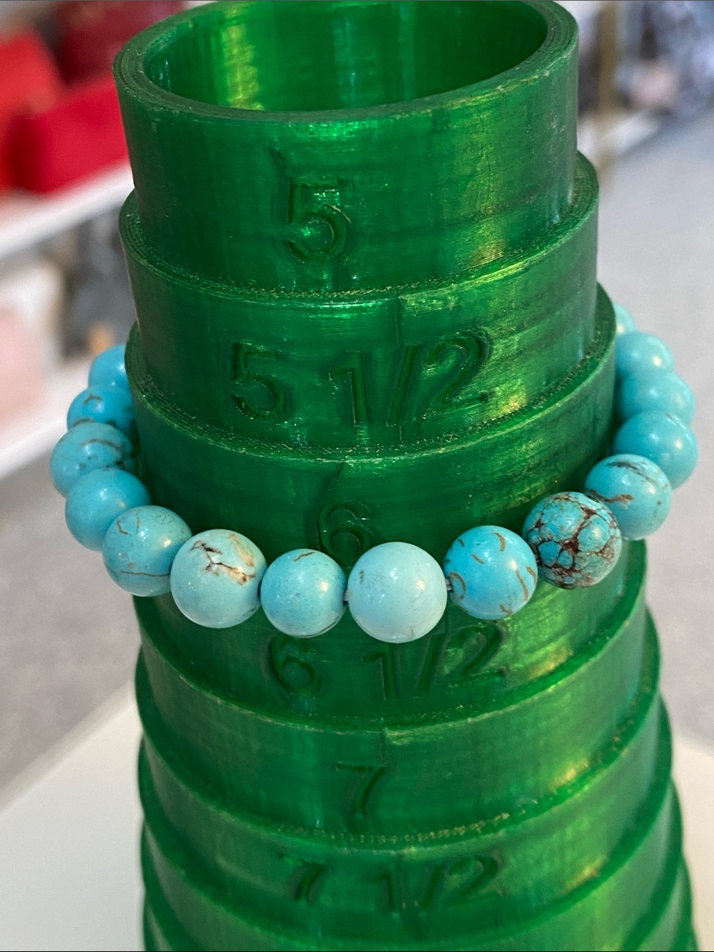 Blue stone bracelet - Picture 4 of 8
